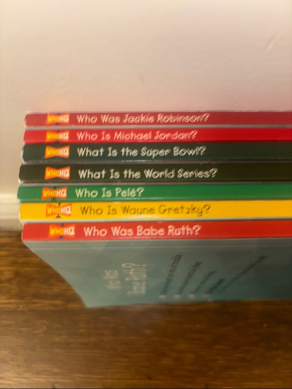 Penguin Young Readers Who Was What Was Sport Collection Colorful Spine 7 Books